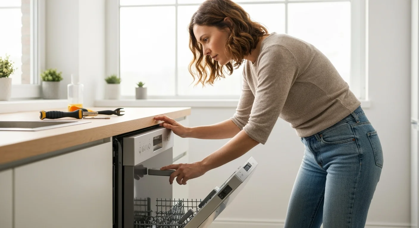 Błąd F2 zmywarka Sharp – jak naprawić samodzielnie