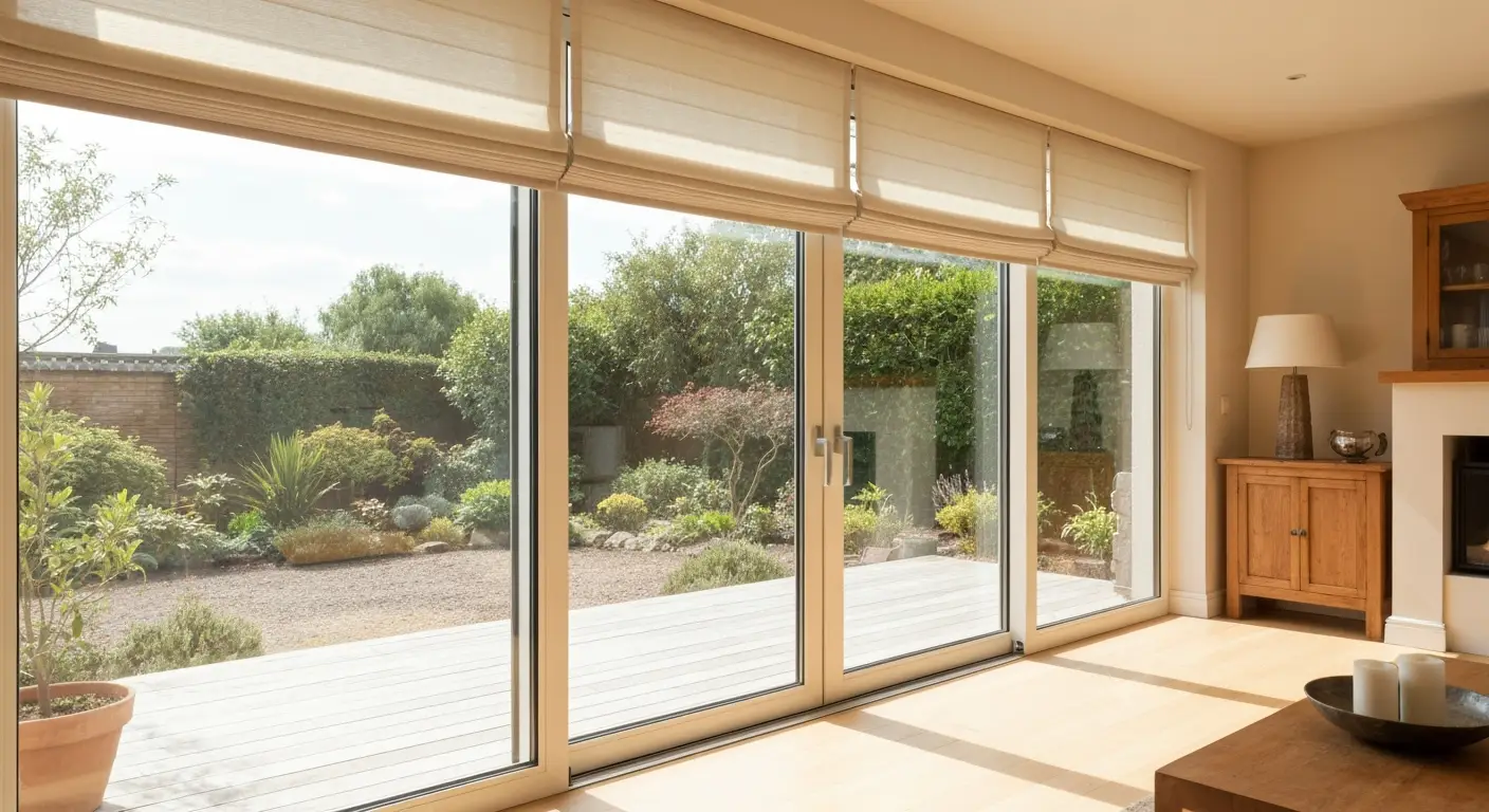 Czym zasłonić okna przesuwne, aby zapewnić prywatność i komfort termiczny?