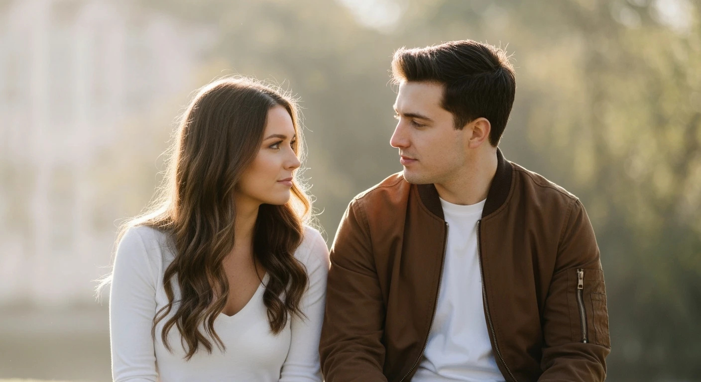 Jakie pytania świadczą o tym, że on myśli o wspólnej przyszłości?